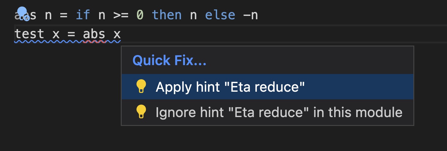 eta reduction