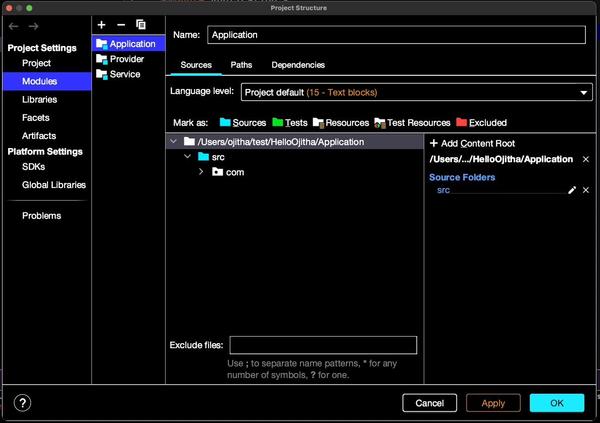 IntelliJ IDEA Modules